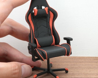 3MF File - 1/12 Scale Gaming Chair for Dollhouses