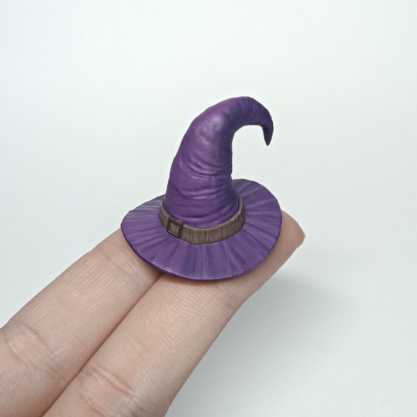 STL File - 1/12 Scale Witch Hat STL for Dollhouses and Miniature Projects (commercial license)