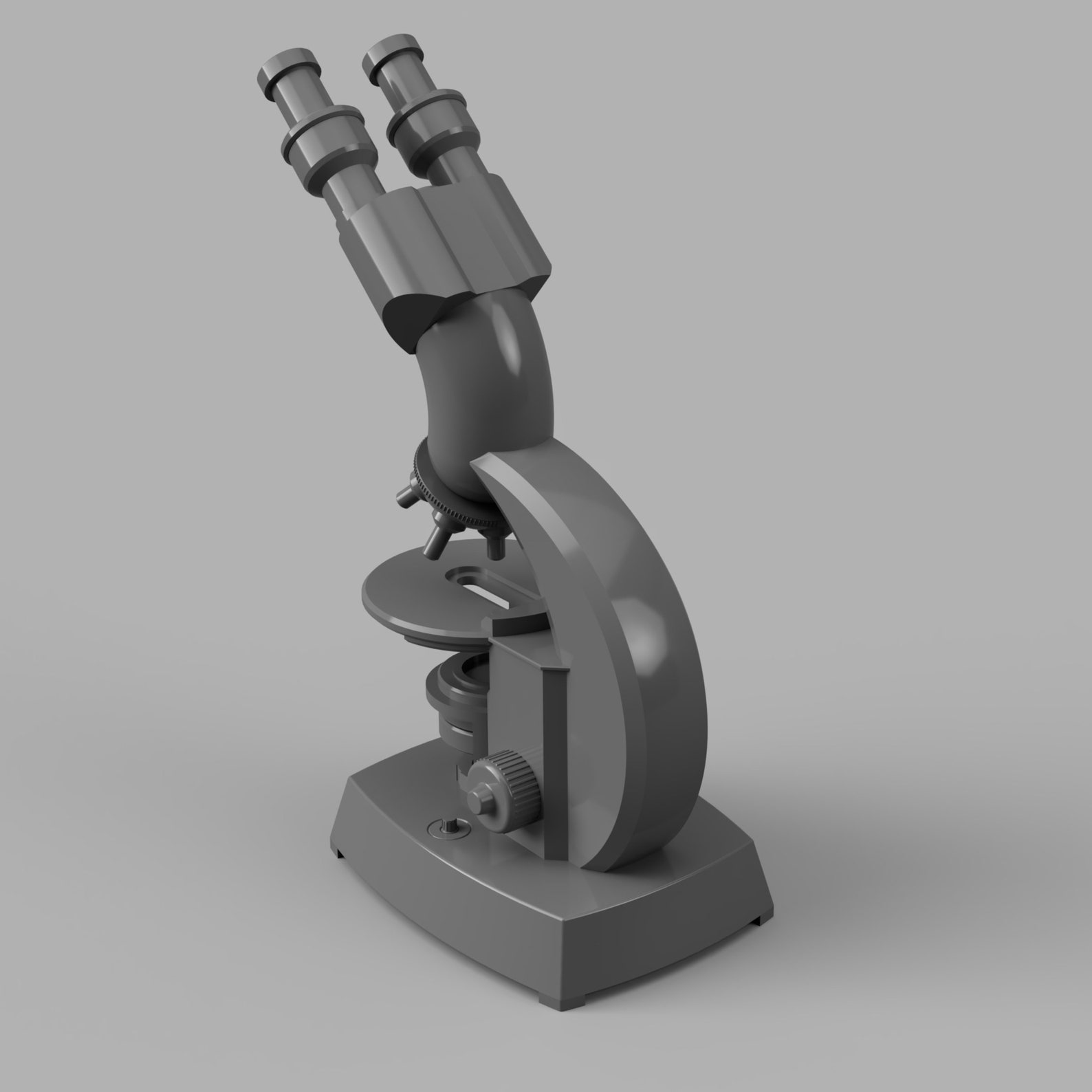 STL File - 1/12 Scale Microscope STL for Dollhouses and Miniature ...