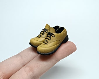 Archivo STL - Zapato en miniatura a escala 1/6 y 1/12 para casas de muñecas y proyectos en miniatura (licencia comercial)