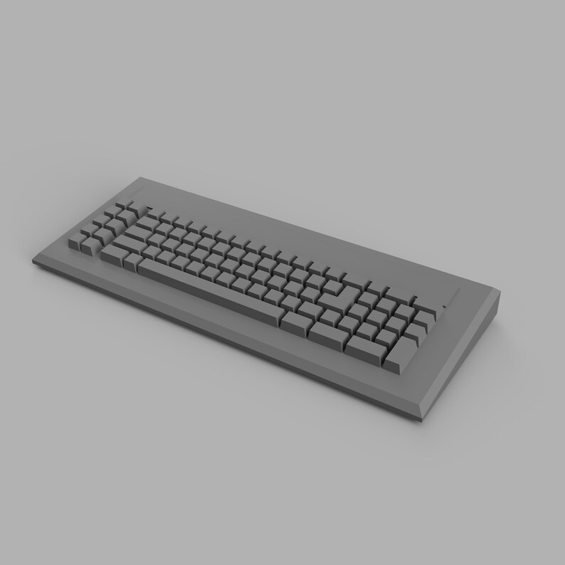 STL File - 1/12 Scale Miniature Vintage Computer STL Set for Dollhouses ...