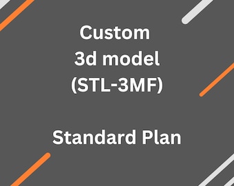 Custom 3D Model - Bring Your Dream Miniature to Life! (Standard Plan)
