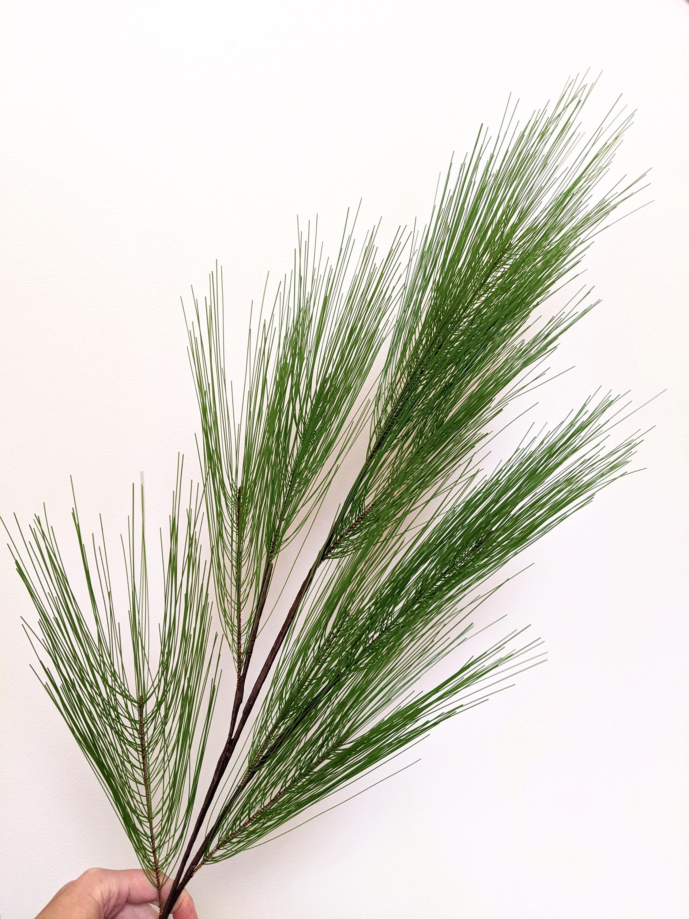 Artificial Pine Branches Faux Pine Picks Christmas Decor DIY Wreath 