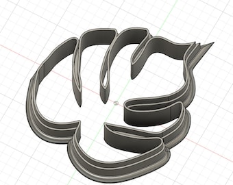 Monstera Blatt Cookie Cutter, nur Umriss
