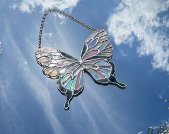 ステンドグラスの蝶 - Etsy 日本