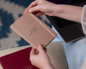 A6 Password Book Caramel