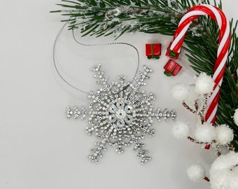 Christmas Ornament - Unique Decorations for Your Tree - Crystal Snowflake Ornaments