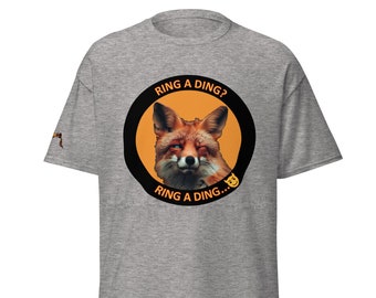 Ring a Ding? Fox Men's classic tee by Dstained