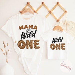 Wild One Birthday Shirt, Wild First Birthday Outfit, Wild One Family Birthday Shirts, 1st Birthday Shirt, Safari Jungle Zoo Animal Birthday