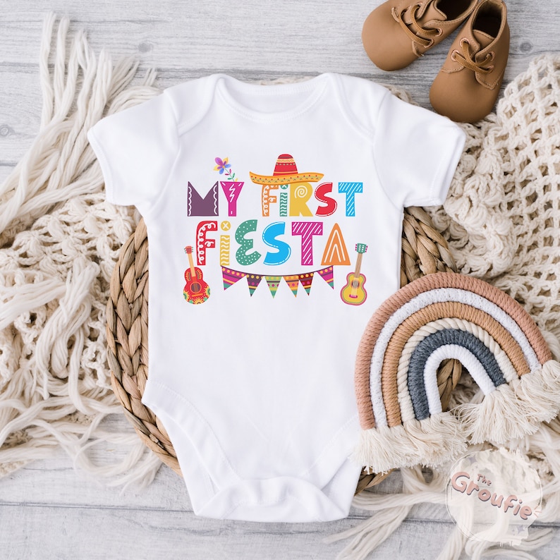 My First Fiesta, Fiesta Birthday Shirt, Mamacita T-Shirt, Family Fiesta Birthday Shirts, Cinco de Mayo Outfit, Mexican Fiesta Party Tees image 2