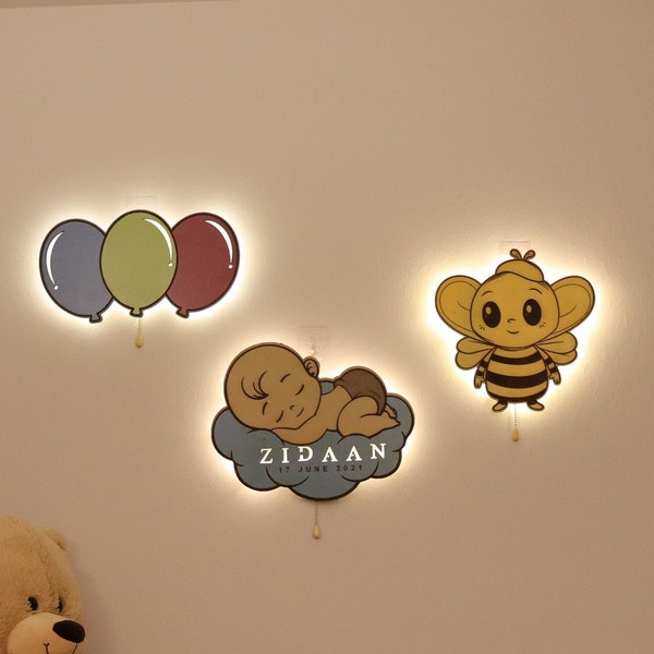 Nursery Wall Lights Etsy