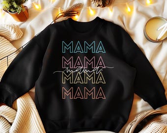Mama lettering - Stylish sweater for all moms for Mother's Day or birthday or simply as a statement