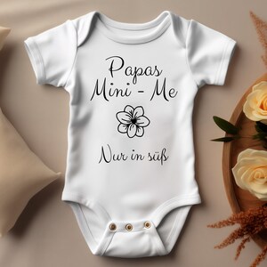 Romper Papa&#39;s Mini-Me only in cute Father&#39;s Day gift funny baby bodysuit for Father&#39;s Day funny bodysuit cheeky birthday gift for dad