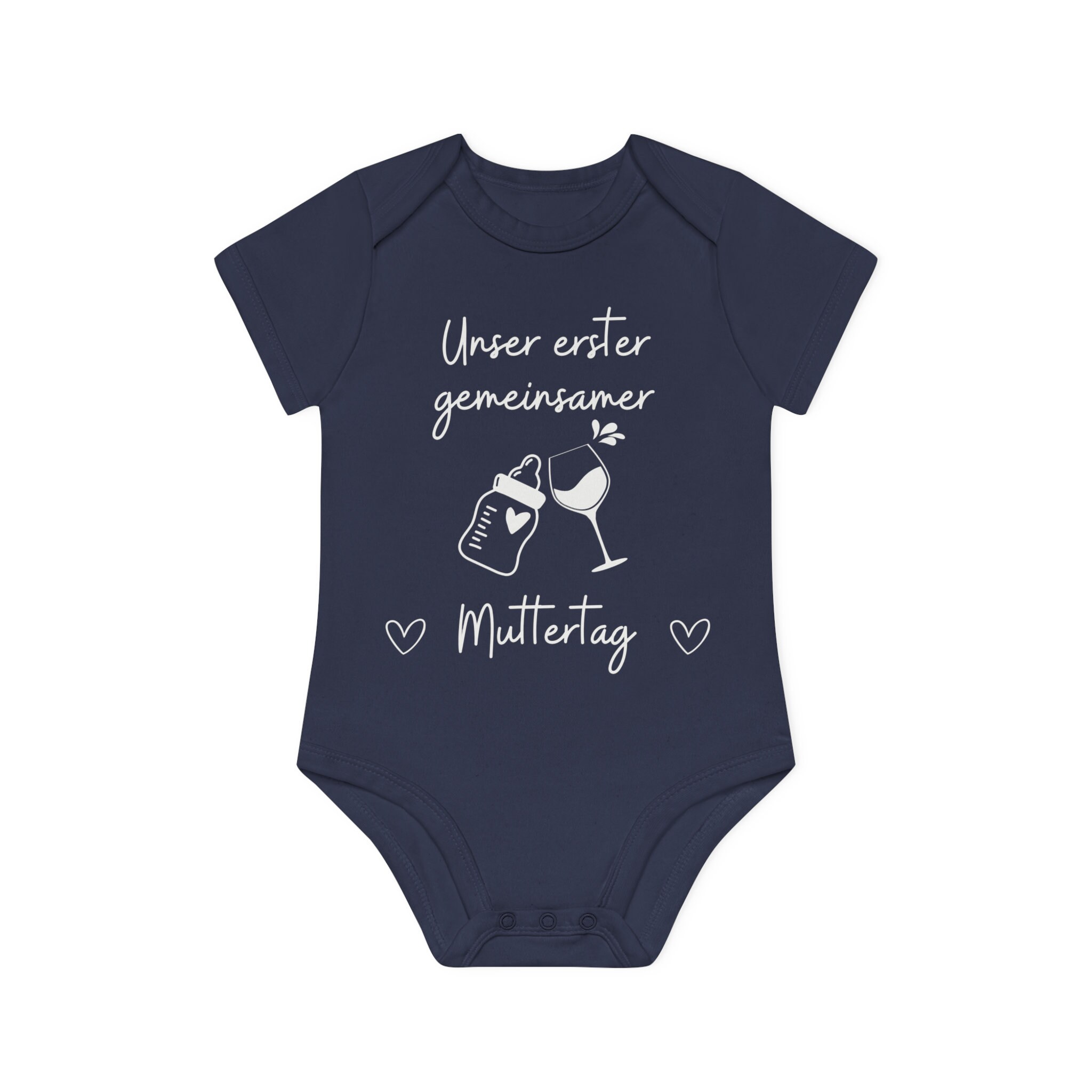 Shirtracer Babybody „Alles Liebe Zum Mama-Tag“ – Kurzarm, 100% Baumwolle, Für Jungen & Mädchen