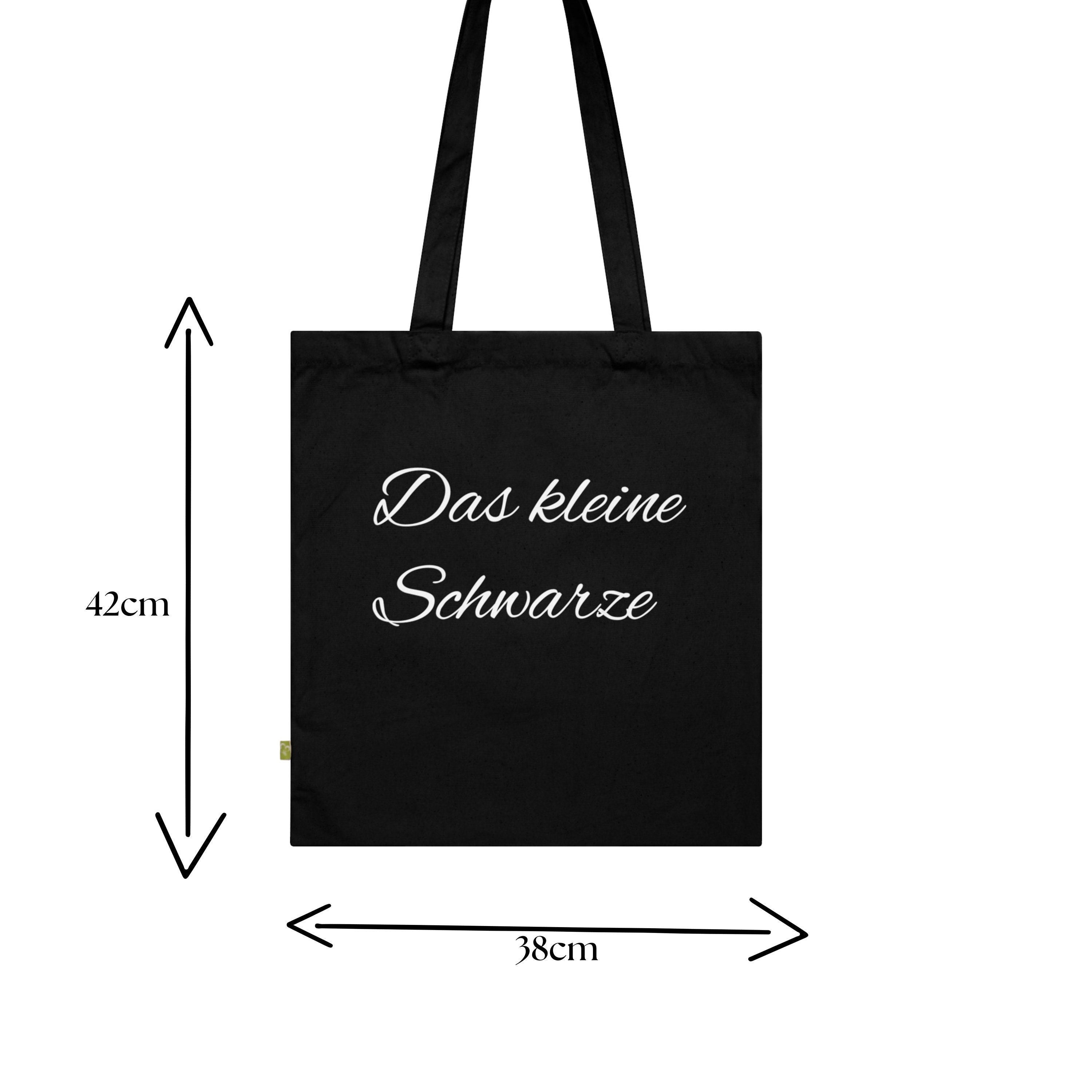 The Little Black One Funny Shoulder Bag Jute Bag Gift Tote