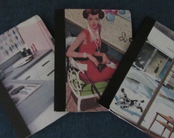 notebooks, composition notebooks, altered notebooks, retro