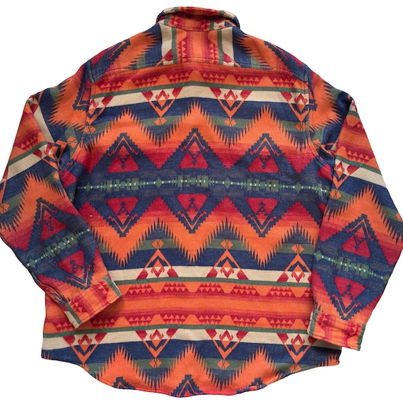 Polo Country Ralph Lauren Southwestern Aztec Pattern Navajo RRL