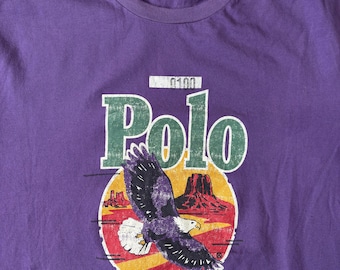 Vintage 90s Polo Ralph Lauren Eagle Sportsman Expedition T-shirt