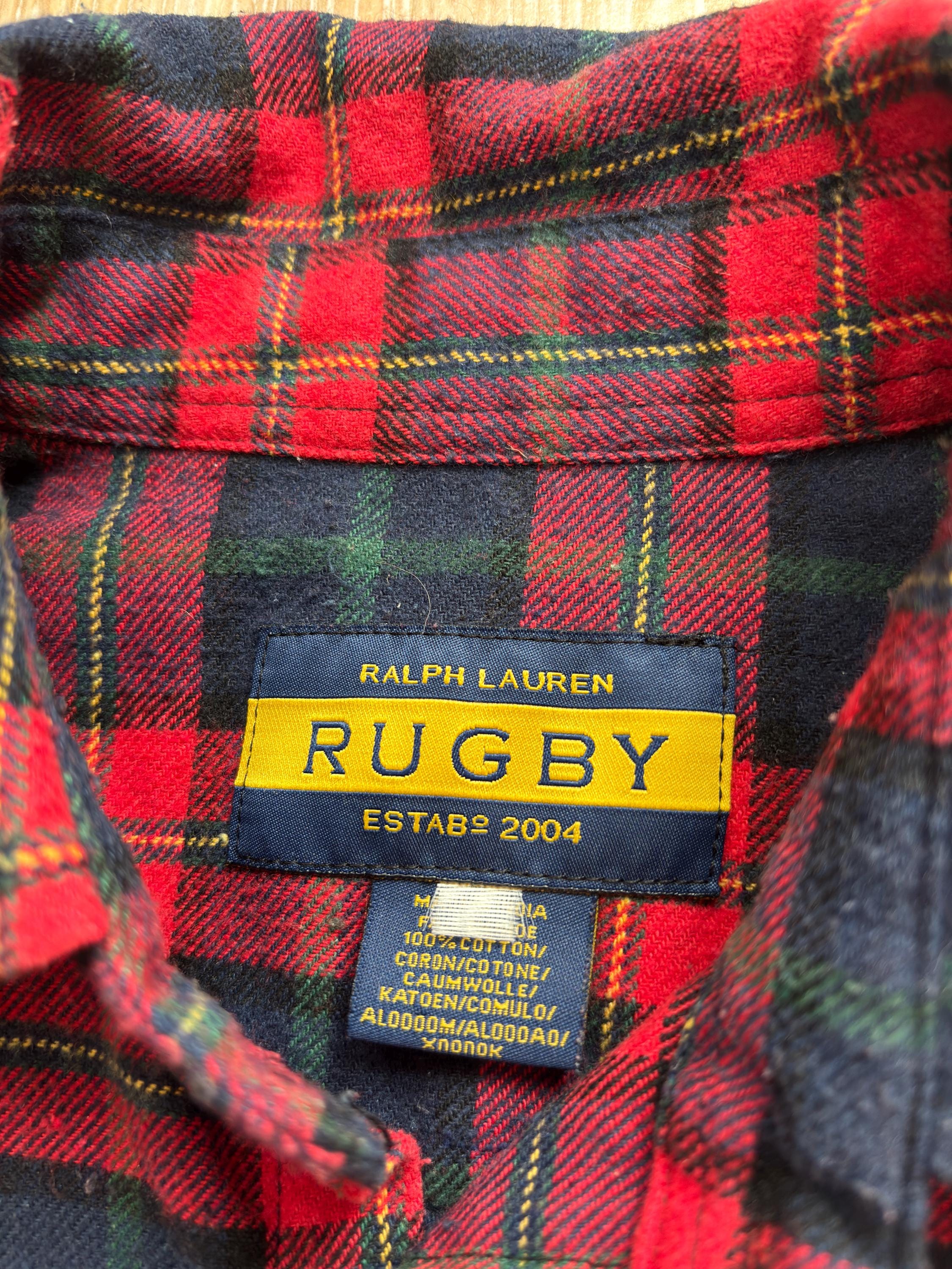 Polo Ralph Lauren Rugby Pyrex 23 Shirt Flannel off White Virgil