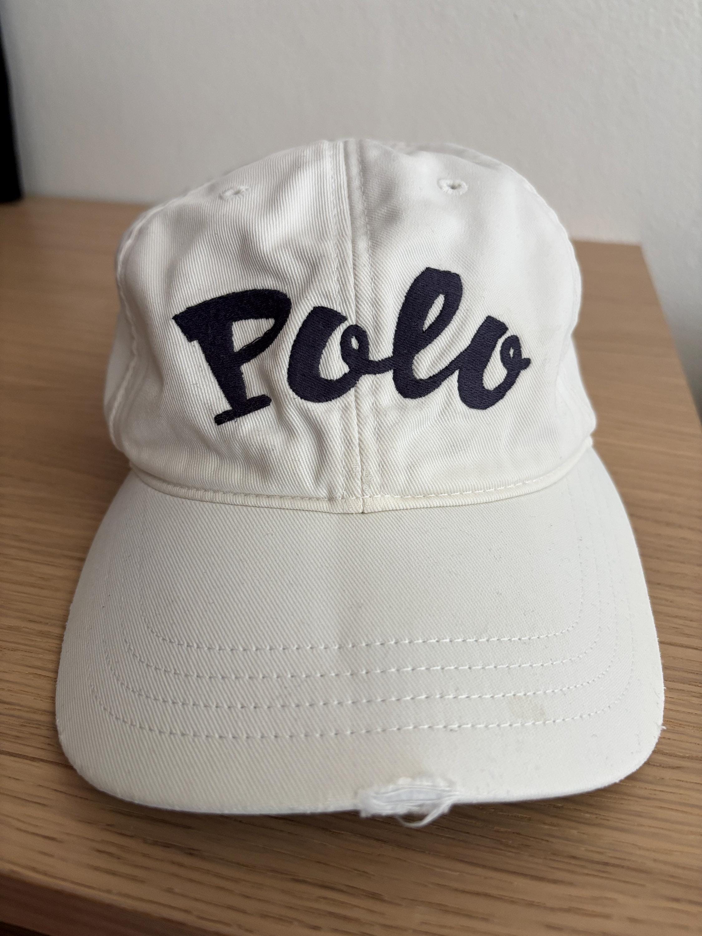 POLO SPORT FITTED BASEBALL CAP 帽子 90s00s Vintage POLO SPORT by Ralph Lauren Cap big logo 90s USA