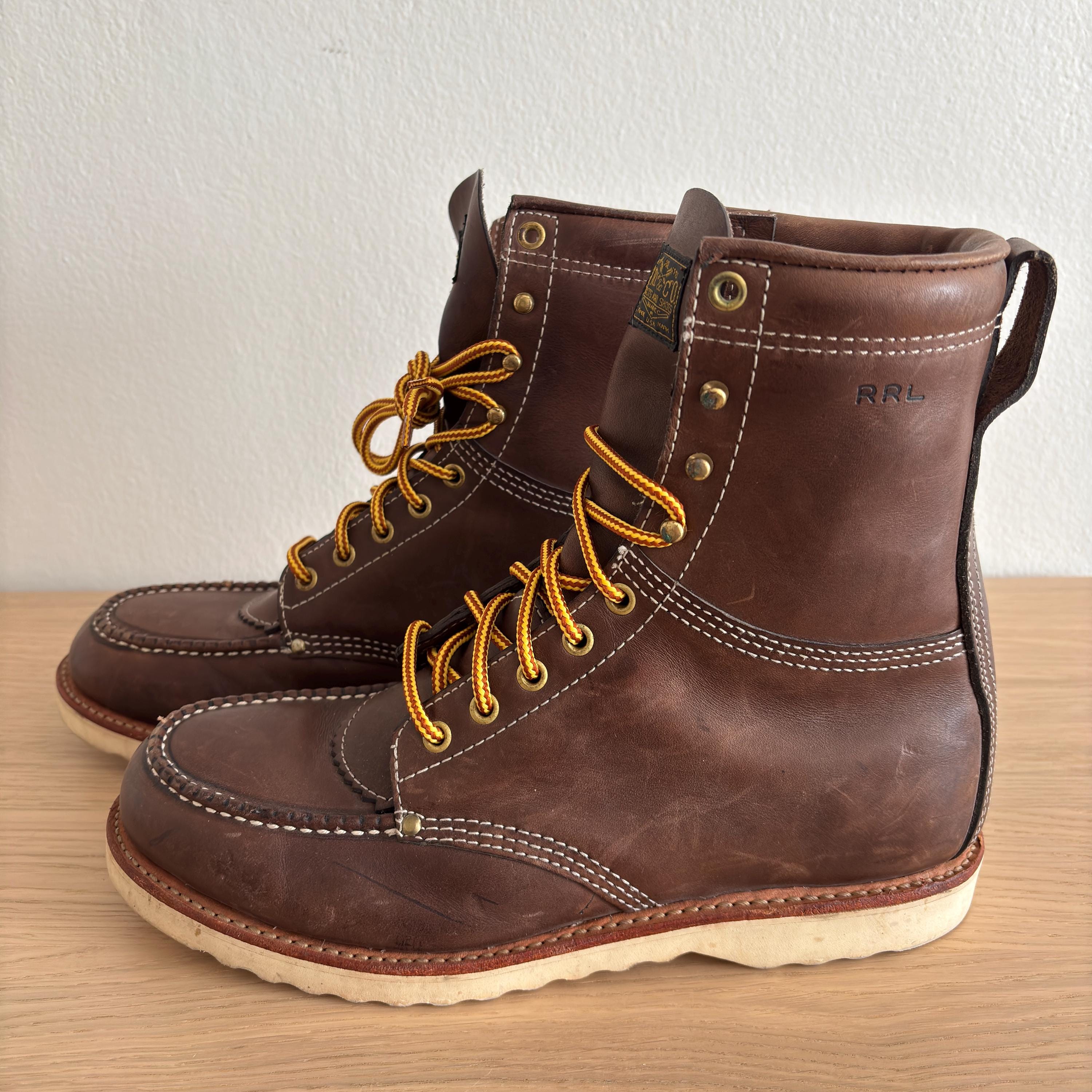 vintage polo boots スノーブーツ us10 ① vintage polo boots スノーブーツ us10 ① - 靴オンライン
