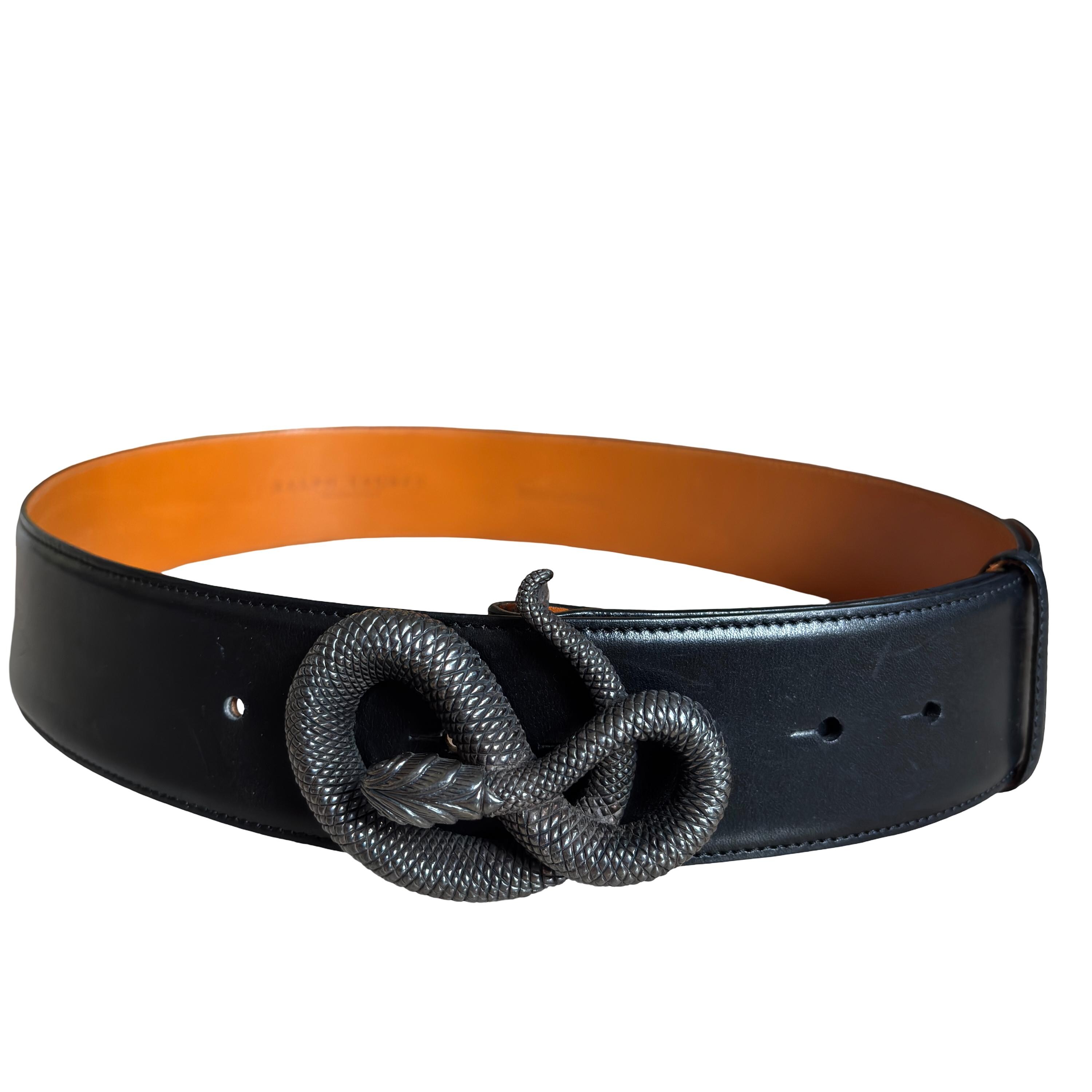 Ralph Lauren Collection Purple Label 2002 Snake-buckle 
