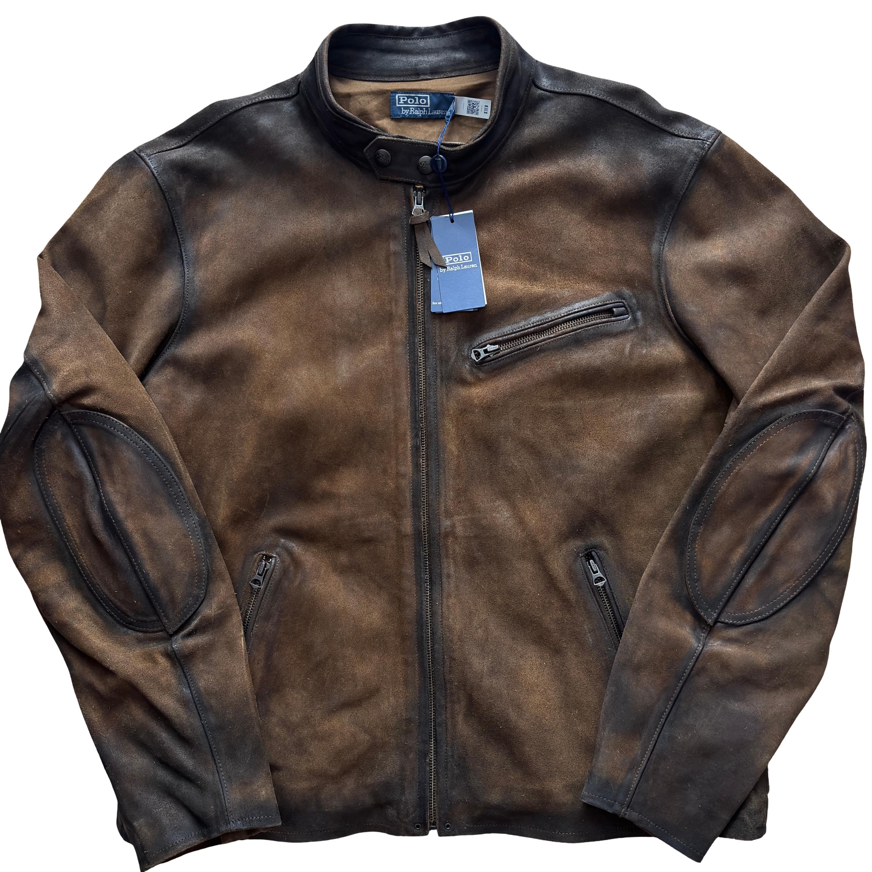Polo Ralph Lauren RRL Cafe Racer Oil-tanned Cowhide Roughout