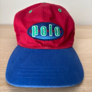 Polo Ralph Lauren Skate Skateboarding Vintage OG Logo PRL Cap Hat 90s Rare