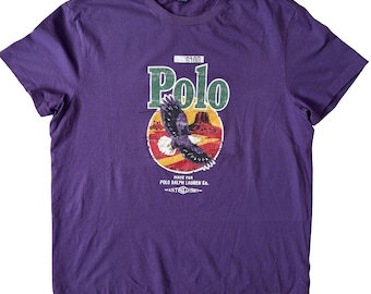 Vintage Polo Sportsman Ralph Lauren USA Made Tee- Sz Lg - Etsy