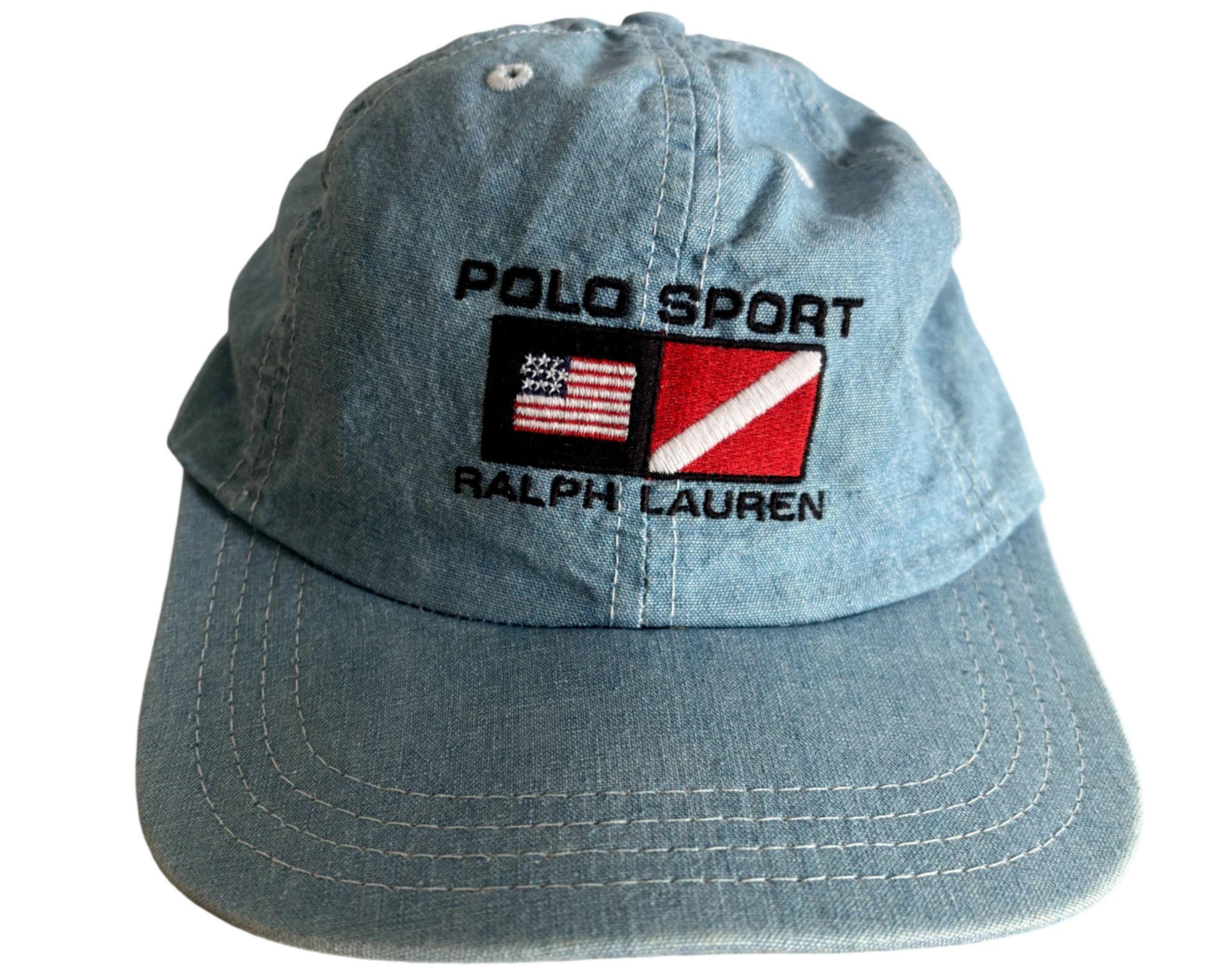 90s Polo Sport キャップ ブラック