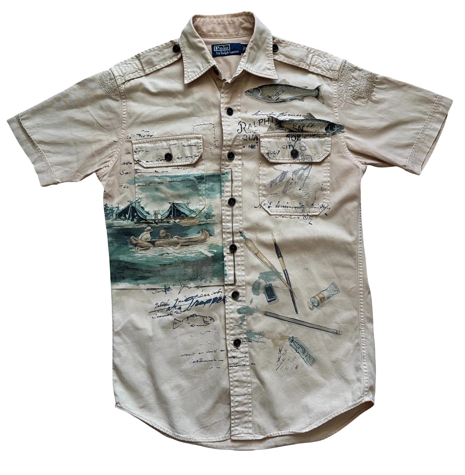 Polo Ralph Lauren Camp Shirt - Etsy
