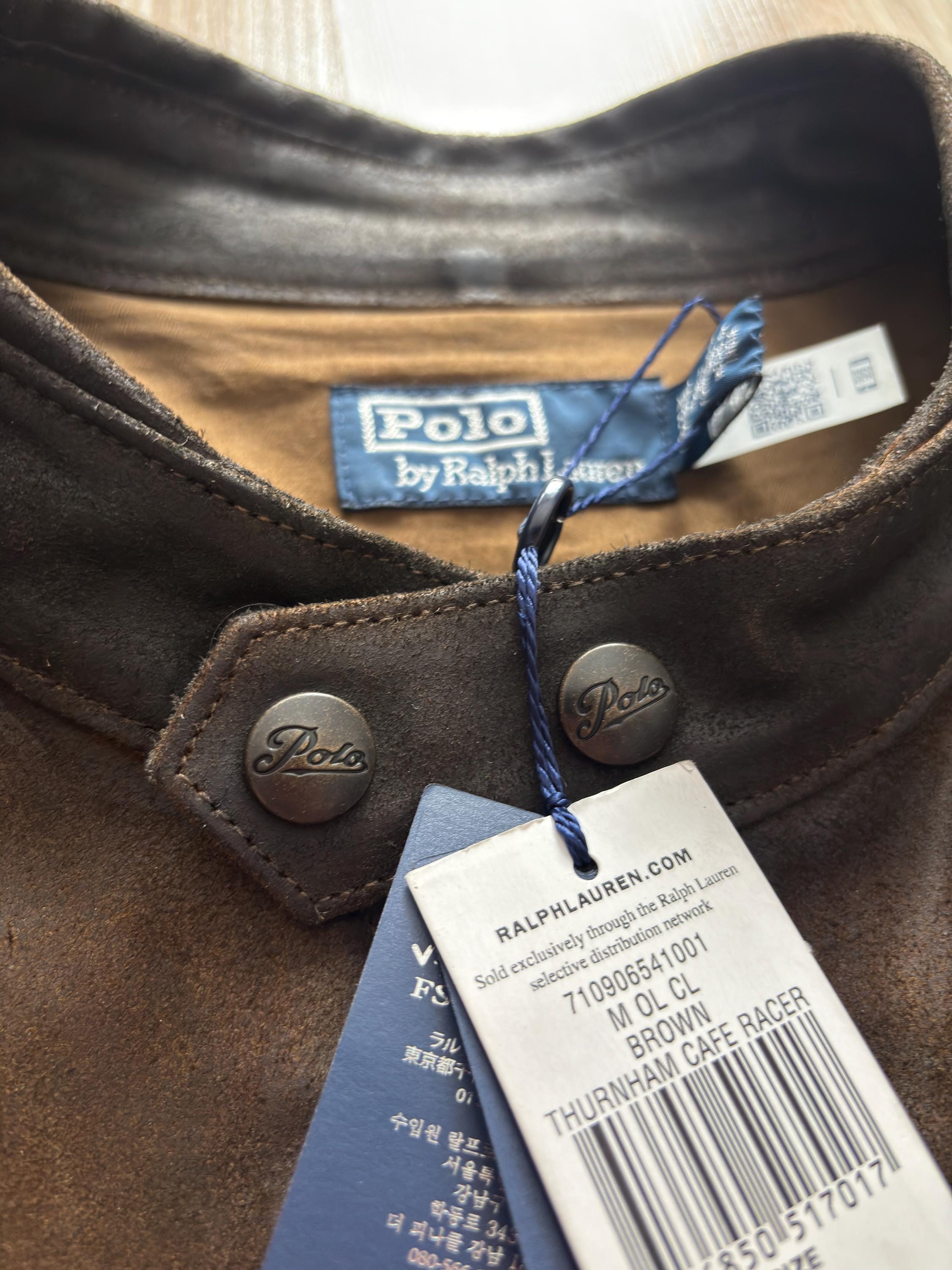 Polo Ralph Lauren RRL Cafe Racer Oil-tanned Cowhide Roughout