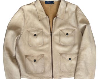 Polo Ralph Lauren RRL Cafe Racer Oil-tanned Cowhide Roughout