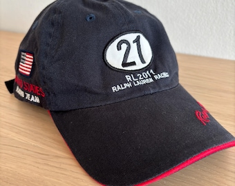 RRL Ralph Lauren Double RL Cap Hat One Size Only 59 Cm RRL Ralph Lauren Double RL Cap Hat One Size Only 59 Cm