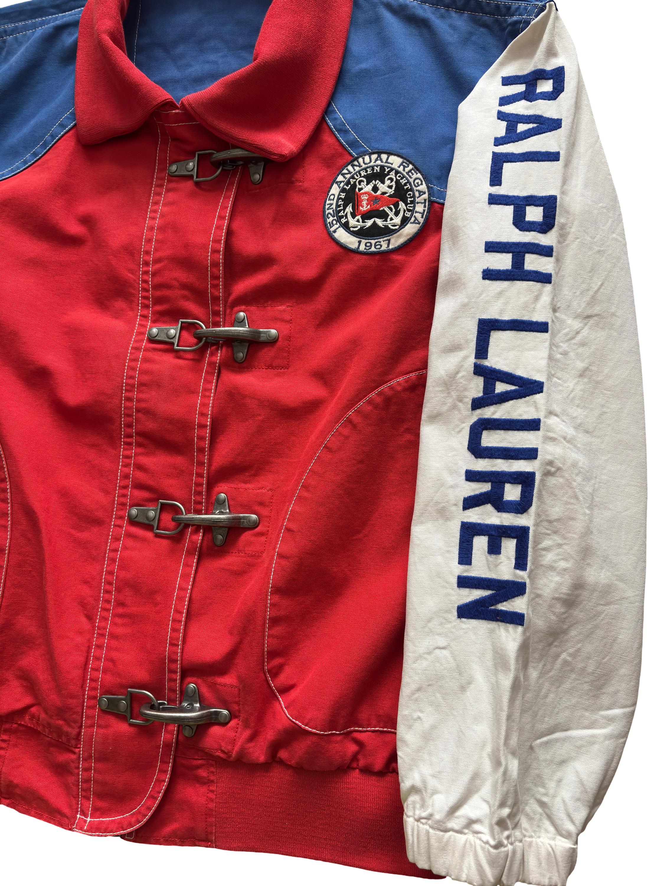 Vintage Polo Ralph Lauren Fireman Clasp Sailing Jacket: Hi Tech