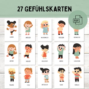 気持ちカード |ネーミングの気持ち | GRP |子供たちの気持ち |印刷するには | PDF |教材幼稚園 |感情カード |気持ちカード