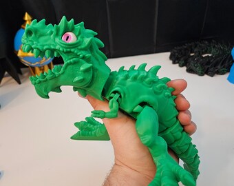 T-Rex Extreme 3D Printed Articulated Dinosaur Desk Fidget