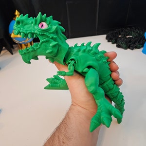 T-Rex Extreme 3D Printed Articulated Dinosaur Desk Fidget