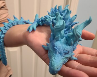 Elder Dragon Zandhros 3D Print Fairy Dragon TikTok Articulated Fidget Desk Toy High Quality Articulating Dragon