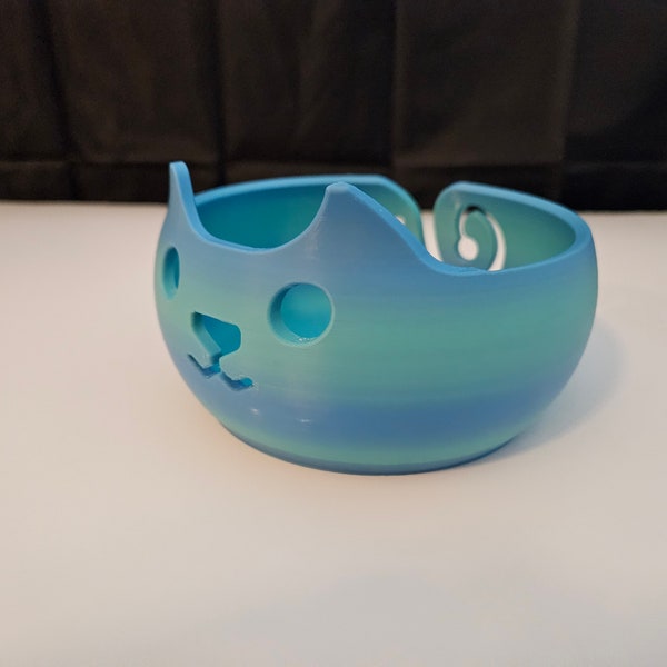 Yarn Bowl Kitty Cat 3d Printed Kitten Bowl !!!Yarn Not Included!!!