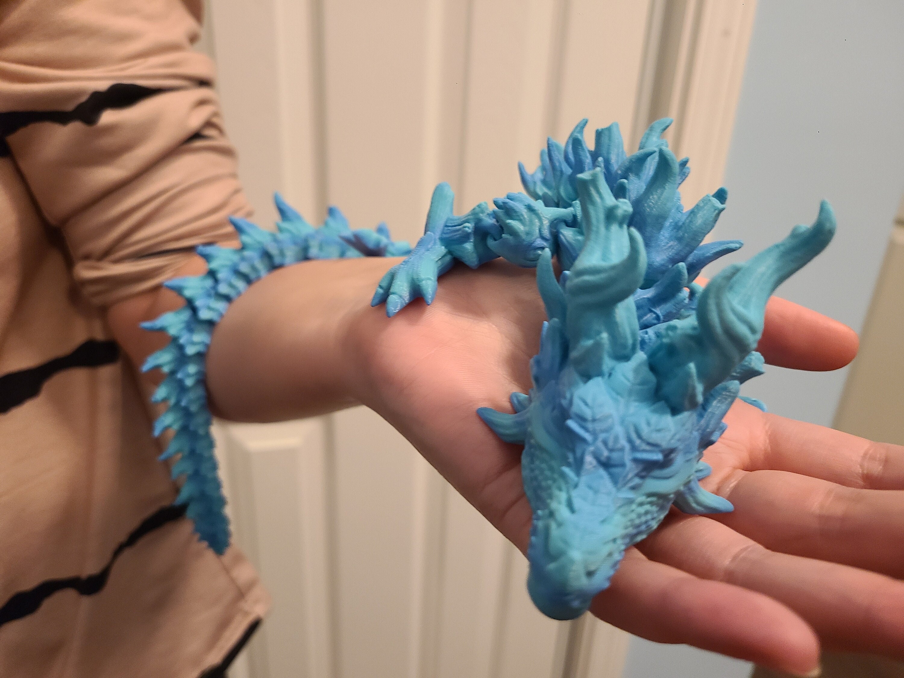 Elder Dragon Zandhros Impresión 3D Dragón Hada TikTok Articulado Fidget Escritorio Juguete Dragón Articulado de Alta Calidad