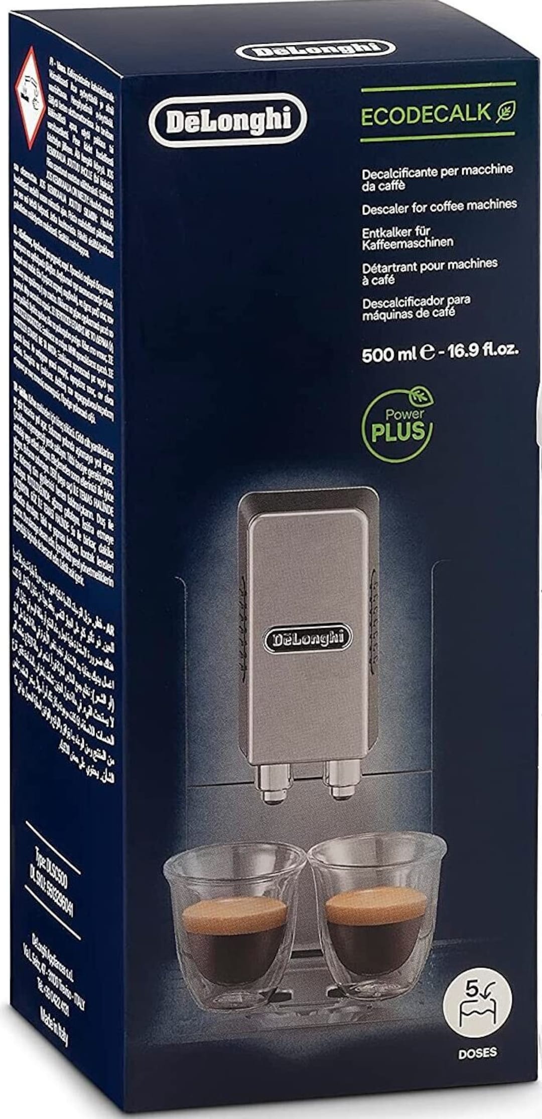 Natural Descaler for Coffee Machines 500ML Pack Ecodecalk Etsy UK