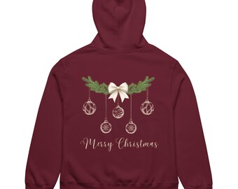 Oversized Ornament hoodie ~ Unisex heavyweight