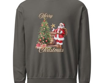 Merry Christmas Glow ~ Unisex crewneck