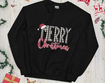 Red/Checkered MC ~ Unisex crewneck