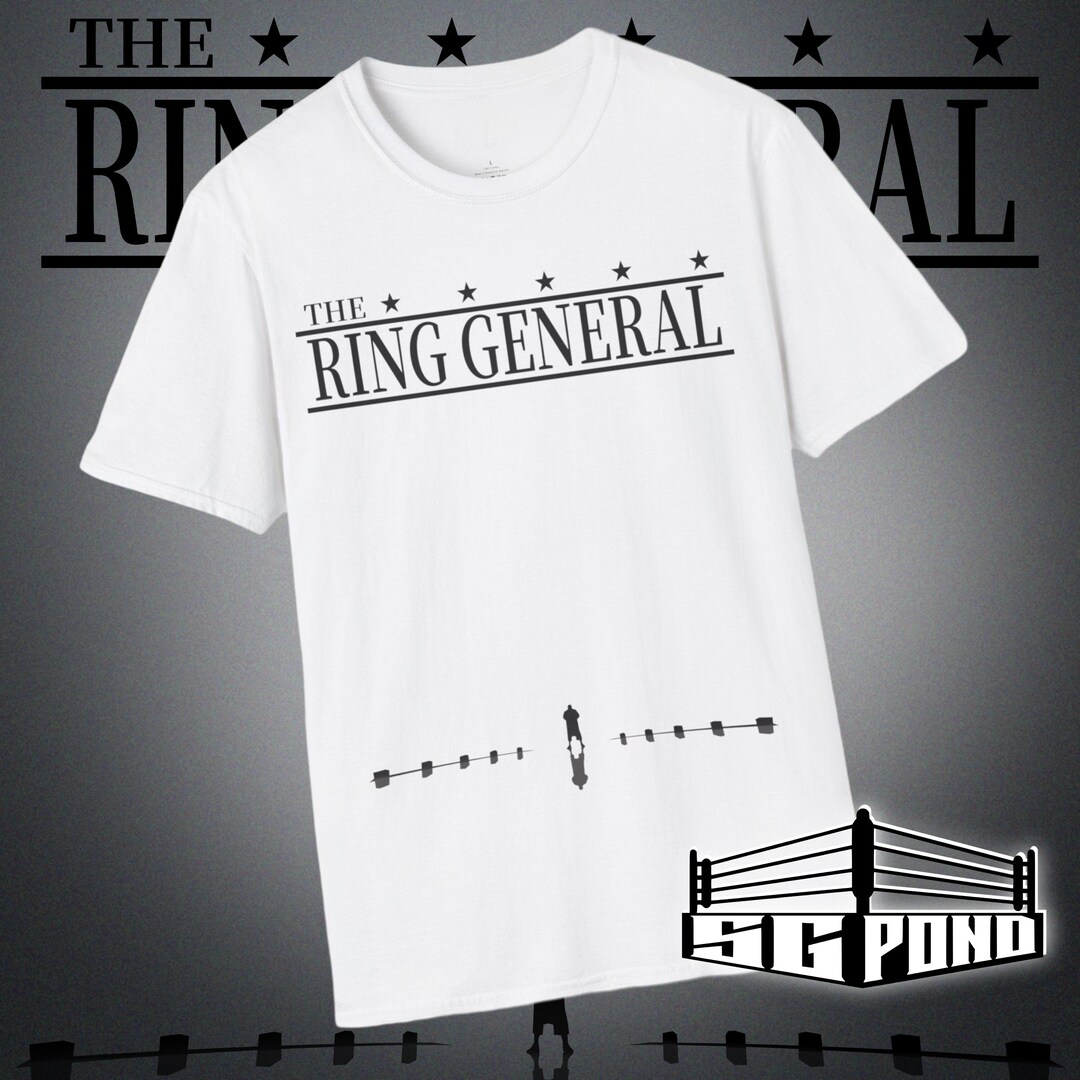 Five Rings Merch The Ring General Softstyle T-shirt, Five Star Wrrestling Shirt ...