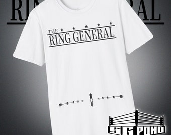 The Ring General Softstyle T-Shirt, Five Star Wrrestling Shirt, Wrestling Ring is Sacred shirt