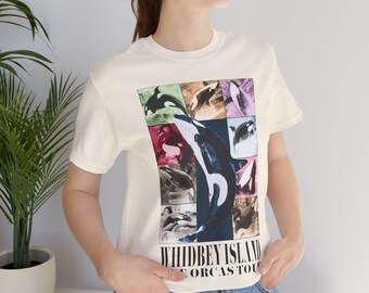 The Orcas Tour Shirt, Eras Inspired Shirt, Sea World Shirt, Whidbey Island, Killer Whale Shirt