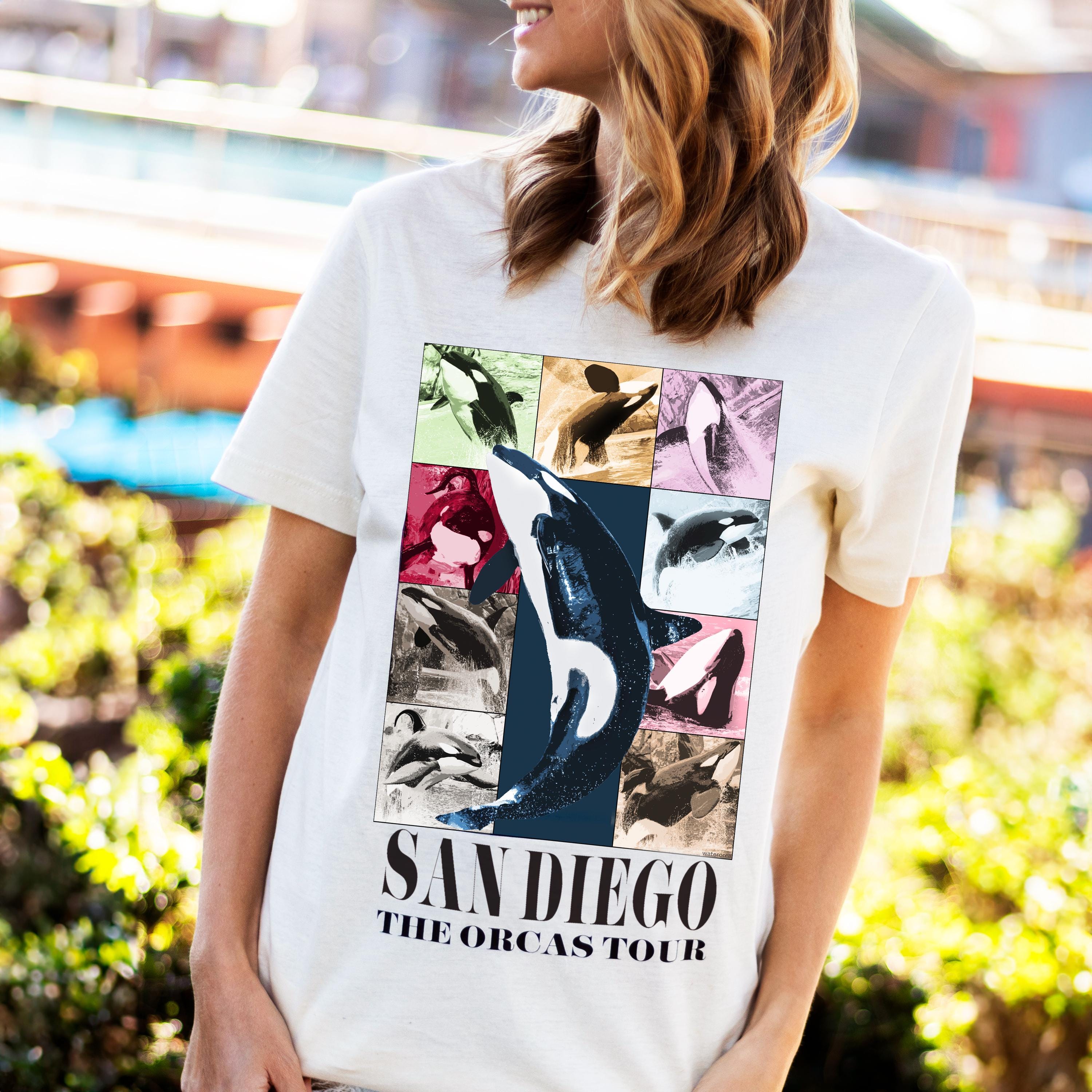 The Orcas Tour Shirt, Amaya and Nakai's Version, Eras Inspired Shirt, Sea World Shirt, Killer Whale Shirt, Sea World Family Trip Shirt