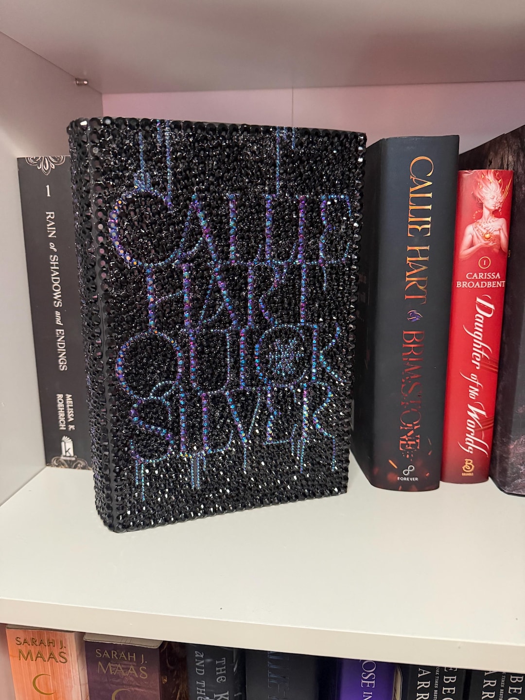 Rhinestoned Quicksilver Book – Hand-embellished Luxe Edition - Etsy